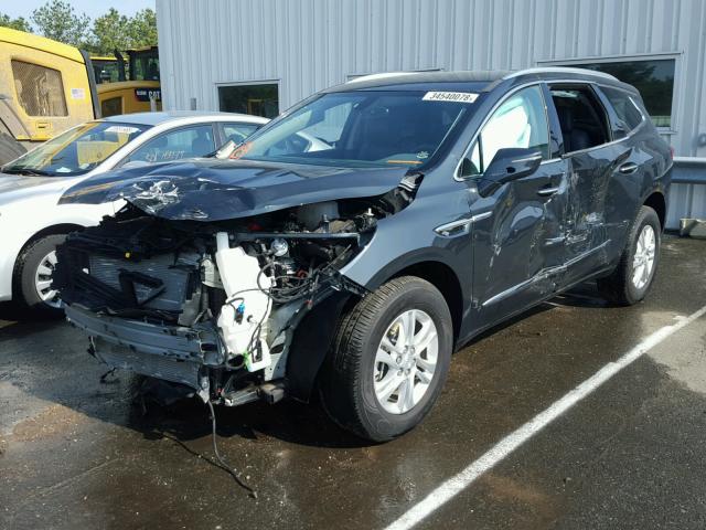 5GAEVAKW5JJ130495 - 2018 BUICK ENCLAVE ES GRAY photo 2