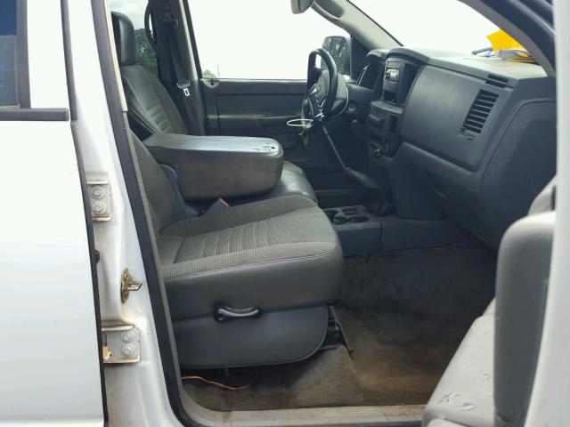 3D7KR28C96G131219 - 2006 DODGE RAM 2500 S WHITE photo 5