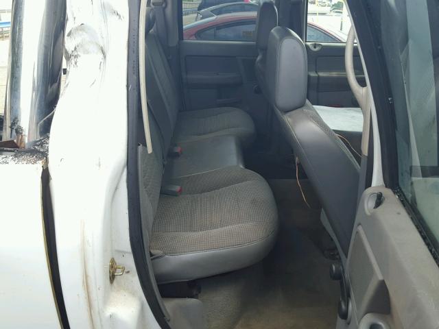 3D7KR28C96G131219 - 2006 DODGE RAM 2500 S WHITE photo 6