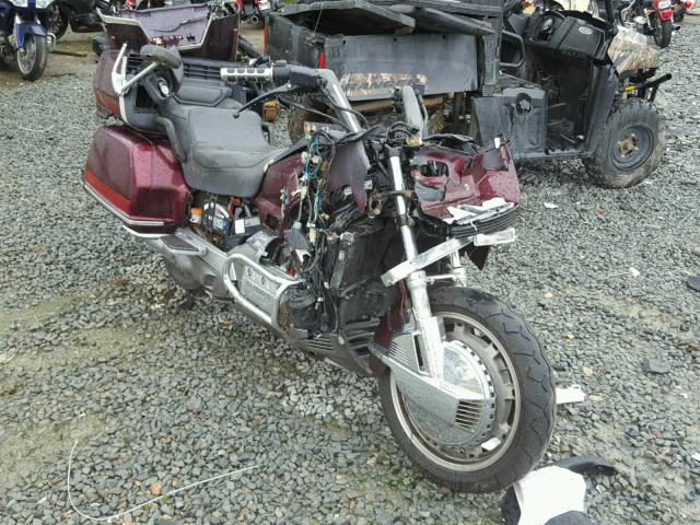 1HFSC2202LA202514 - 1990 HONDA GL1500 BURGUNDY photo 1