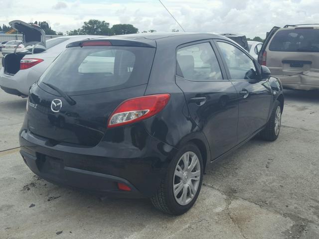 JM1DE1KY6D0162247 - 2013 MAZDA MAZDA2 BLACK photo 4