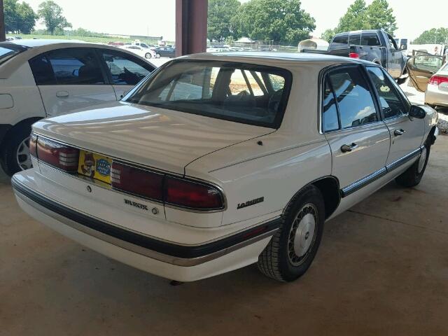 1G4HP52L3SH498312 - 1995 BUICK LESABRE CU WHITE photo 4