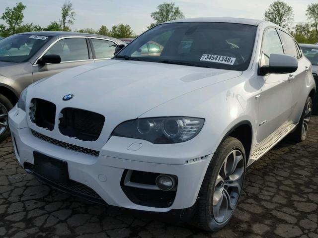 5UXFG2C54DL783383 - 2013 BMW X6 XDRIVE3 WHITE photo 2