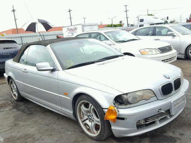 WBABS53421JU84373 - 2001 BMW 330 CI SILVER photo 1