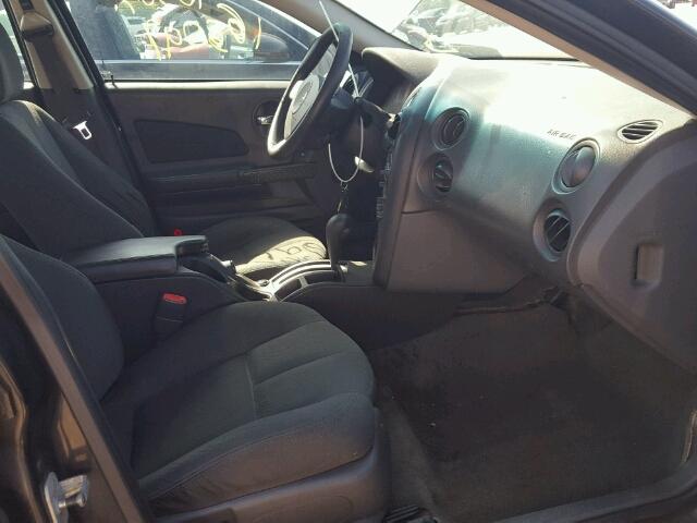 2G2WP522341261655 - 2004 PONTIAC GRAND PRIX BLACK photo 5