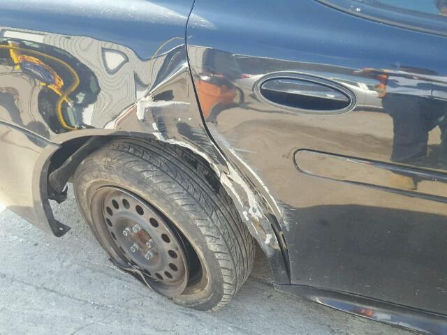 2G2WP522341261655 - 2004 PONTIAC GRAND PRIX BLACK photo 9