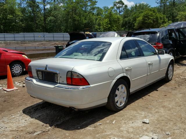 1LNHM86S34Y679313 - 2004 LINCOLN LS 白色 照片 4