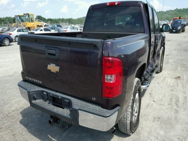 2GCEC13J281154488 - 2008 CHEVROLET SILVERADO RED photo 4