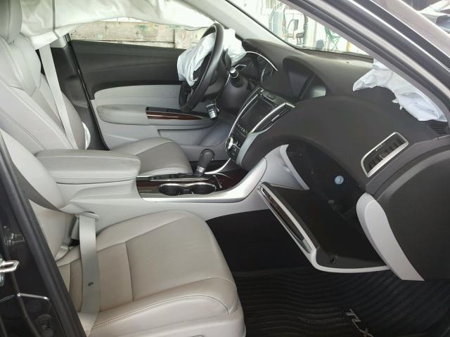 19UUB1F51GA013446 - 2016 ACURA TLX TECH GRAY photo 5