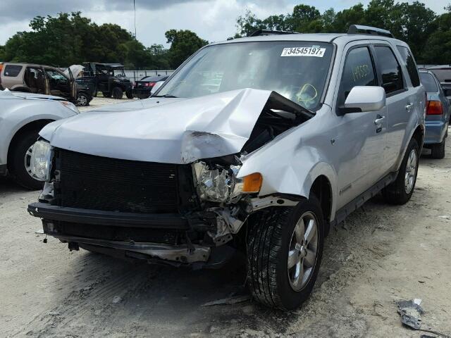 1FMCU94128KA95343 - 2008 FORD ESCAPE SILVER photo 2