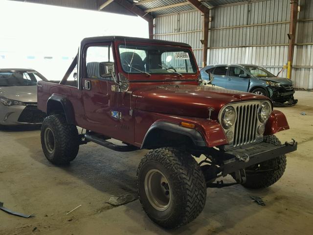 1JCCE88E9FT022372 - 1985 JEEP SCRAMBLER RED photo 1