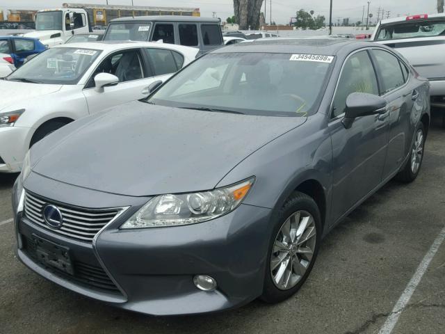 JTHBW1GG1D2029323 - 2013 LEXUS ES 300H GRAY photo 2