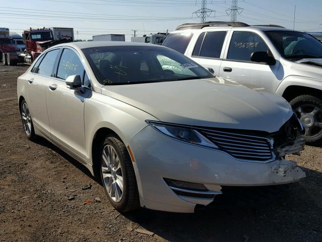 3LN6L2LU8ER804450 - 2014 LINCOLN MKZ HYBRID CREAM photo 1