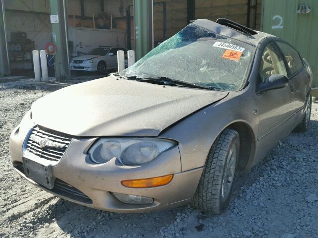 2C3HE66GXYH204974 - 2000 CHRYSLER 300M TAN photo 2