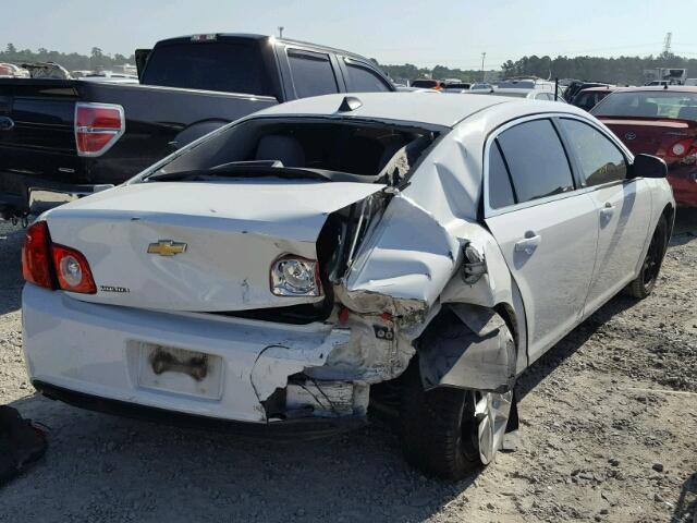 1G1ZA5EU9CF373240 - 2012 CHEVROLET MALIBU LS 白色 照片 4