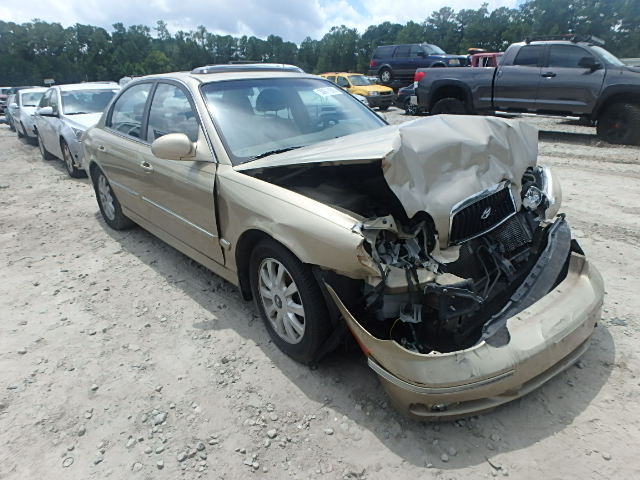 KMHWF35H53A759827 - 2003 HYUNDAI SONATA GLS BEIGE photo 1