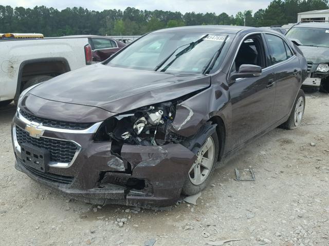 1G11C5SL6FF219897 - 2015 CHEVROLET MALIBU 1LT ბურგუნდია ფოტო 2
