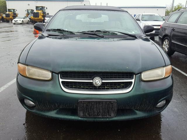 3C3EL55H4TT307028 - 1996 CHRYSLER SEBRING JX GREEN photo 9