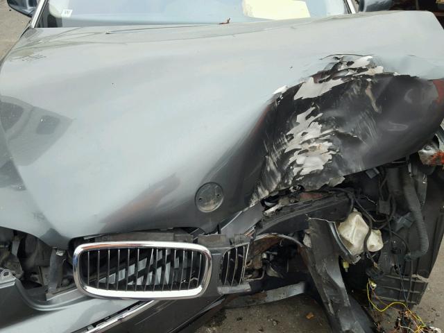 WBAGN63414DS49906 - 2004 BMW 745 LI GRAY photo 7