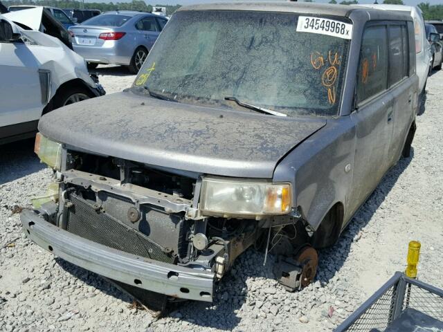 JTLKT324864113508 - 2006 TOYOTA SCION XB SILVER photo 2