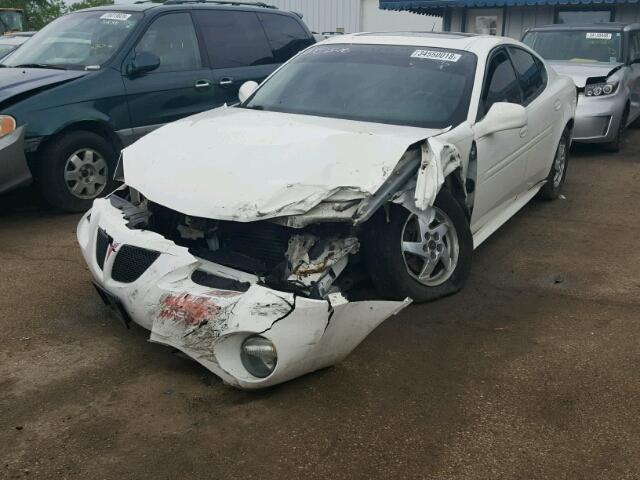 2G2WS522841130087 - 2004 PONTIAC GRAND PRIX WHITE photo 2
