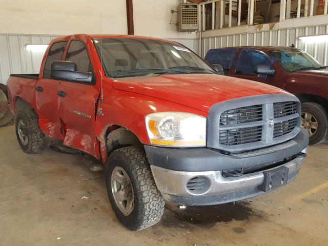 1D7KS28C66J233872 - 2006 DODGE RAM 2500 S RED photo 1