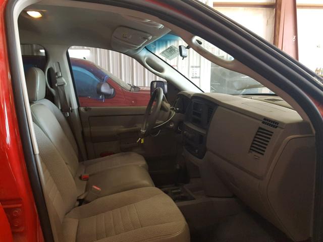 1D7KS28C66J233872 - 2006 DODGE RAM 2500 S RED photo 5