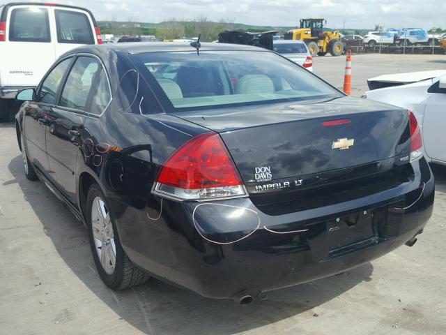 2G1WB5E30E1179228 - 2014 CHEVROLET IMPALA LIM BLACK photo 3