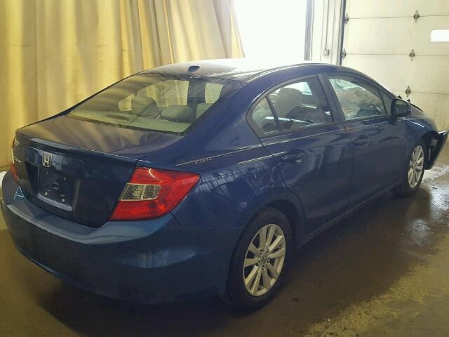 19XFB2F95CE028684 - 2012 HONDA CIVIC EXL 蓝色 照片 4