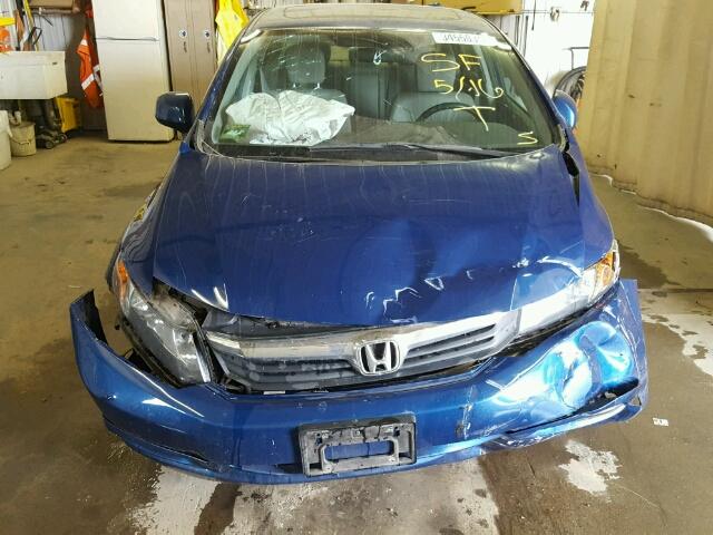 19XFB2F95CE028684 - 2012 HONDA CIVIC EXL 蓝色 照片 9