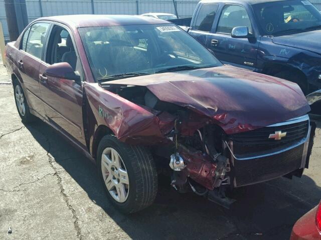 1G1ZT58F57F233599 - 2007 CHEVROLET MALIBU LT RED photo 1