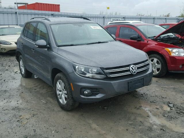 WVGKV7AX3GW542999 - 2016 VOLKSWAGEN TIGUAN TRE GRAY photo 1