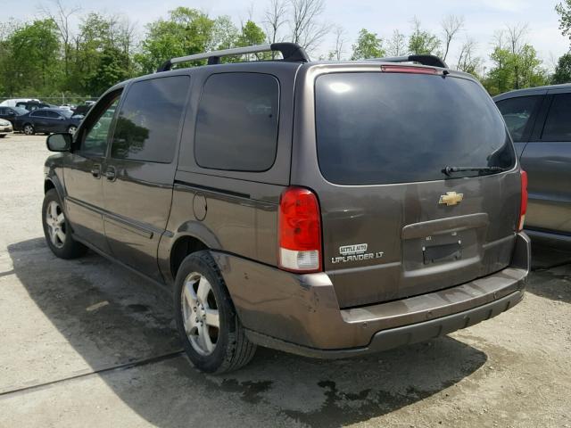 1GNDV33108D172596 - 2008 CHEVROLET UPLANDER L 棕色 照片 3