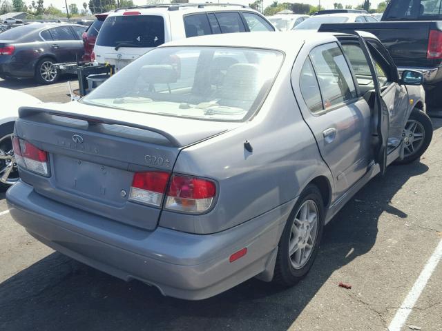 JNKCP11A5YT351419 - 2000 INFINITI G20 GRAY photo 4