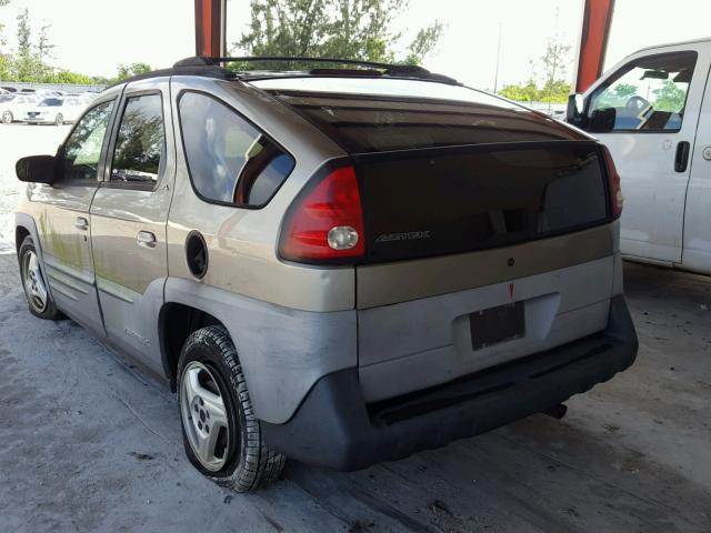 3G7DA03E71S504351 - 2001 PONTIAC AZTEK GRAY photo 3