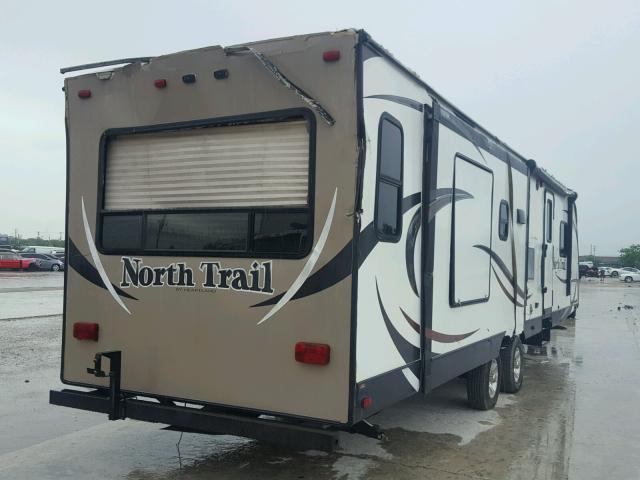 5SFNB3627EE281151 - 2014 HEART LAND TRAILER Коричневий фото 4