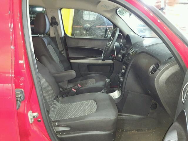 3GNCA13B99S642291 - 2009 CHEVROLET HHR LS RED photo 5