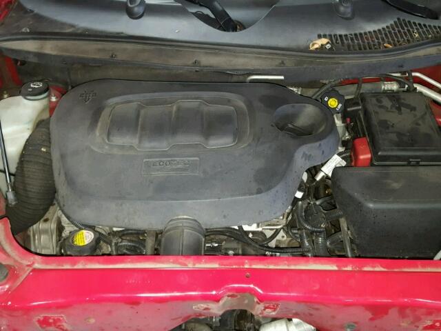 3GNCA13B99S642291 - 2009 CHEVROLET HHR LS RED photo 7