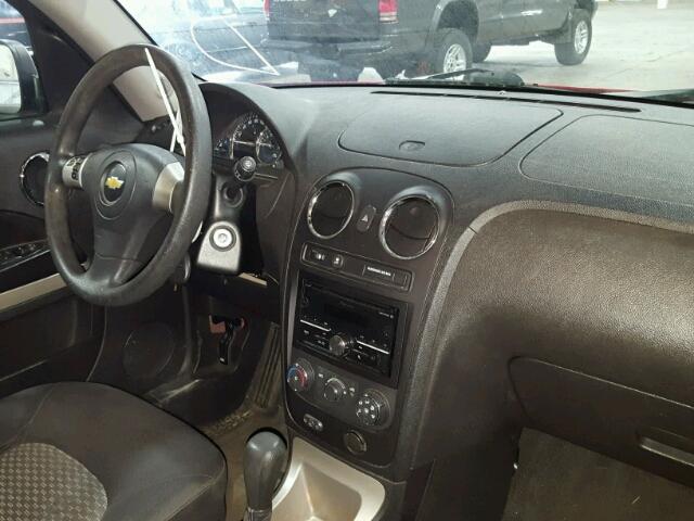 3GNCA13B99S642291 - 2009 CHEVROLET HHR LS RED photo 9