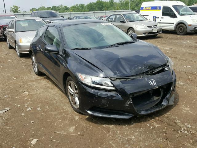 JHMZF1C49CS000208 - 2012 HONDA CR-Z BLACK photo 1