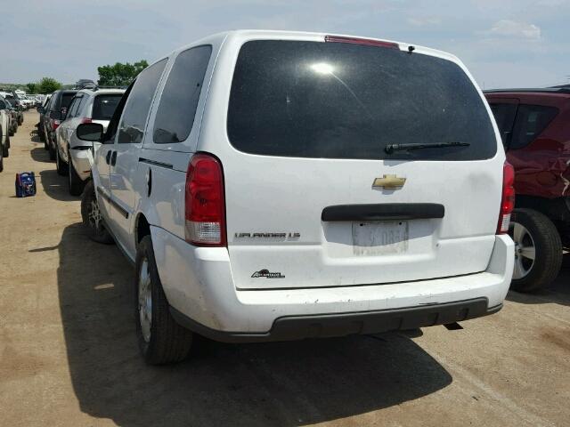 1GNDV23168D187114 - 2008 CHEVROLET UPLANDER L WHITE photo 3