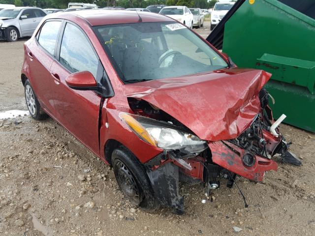 JM1DE1KZ5E0181401 - 2014 MAZDA MAZDA2 SPO 红色 照片 1