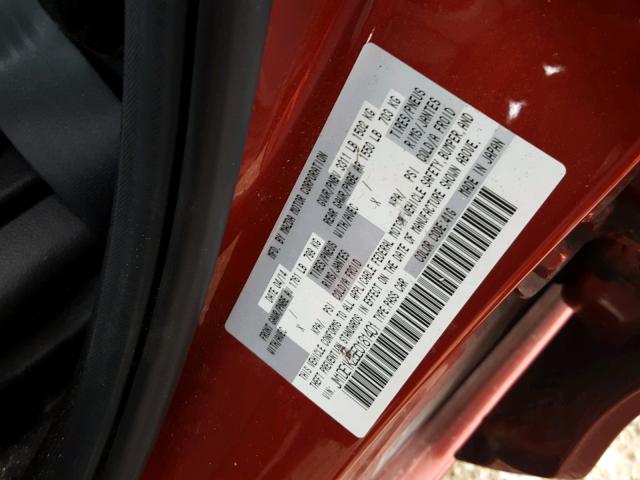 JM1DE1KZ5E0181401 - 2014 MAZDA MAZDA2 SPO 红色 照片 10