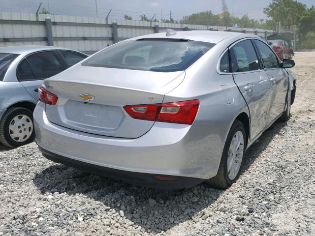 1G1ZE5ST3HF160789 - 2017 CHEVROLET MALIBU LT GRAY photo 4