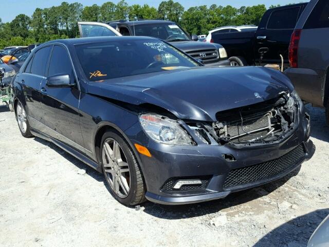 WDDHF7CB1AA212947 - 2010 MERCEDES-BENZ E 550 BLACK photo 1