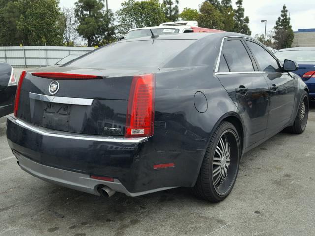 1G6DF577X80128325 - 2008 CADILLAC CTS BLACK photo 4