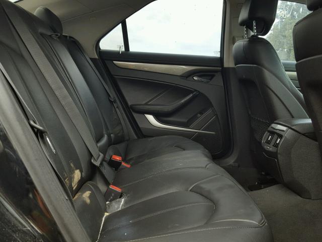 1G6DF577X80128325 - 2008 CADILLAC CTS BLACK photo 6