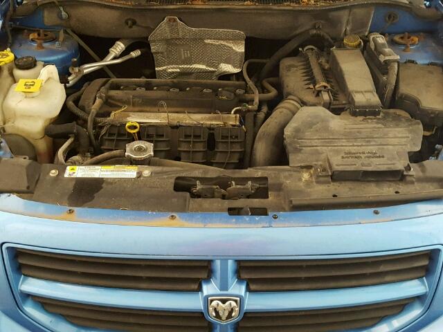 1B3HB28C98D604031 - 2008 DODGE CALIBER BLUE photo 7