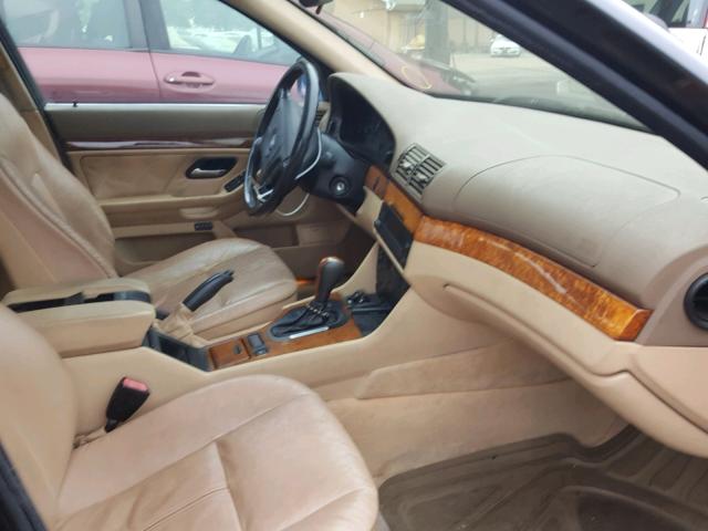 WBADD6322VBW11761 - 1997 BMW 528 I AUTO BLACK photo 5