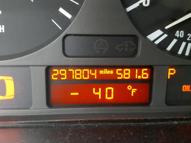 WBADD6322VBW11761 - 1997 BMW 528 I AUTO BLACK photo 8